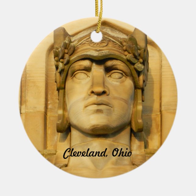  Bridge Guardian CLE Keramik Ornament (Vorne)