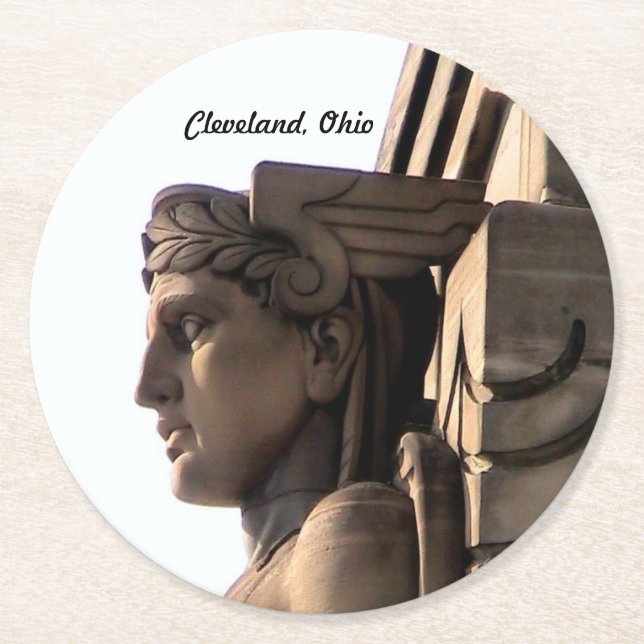 Bridge Guardian Cleveland OH Untersetzer (Vorderseite)