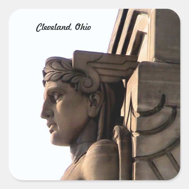 Bridge Guardian Quadratischer Aufkleber (Vorderseite)