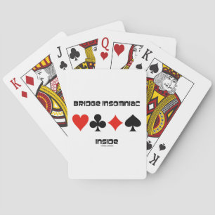 Bridge Insomniac (Vier-Card-Anzug) Spielkarten