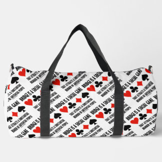 Bridge ist ein soziales Spiel Attraktionen antisoz Duffle Bag