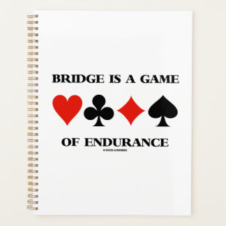 Bridge ist ein Spiel, das vier Card Anzug aushält Planer