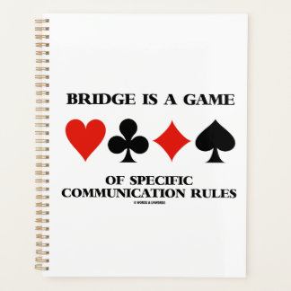Bridge ist ein Spiel spezifischer Kommunikationsre Planer