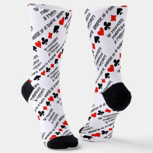 Bridge ist ein Spiel von Mystery Madness und Mayhe Socken