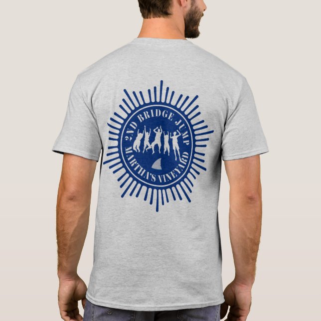 Bridge Jump - Martha's Vineyard Turnaround T-Shirt (Rückseite)