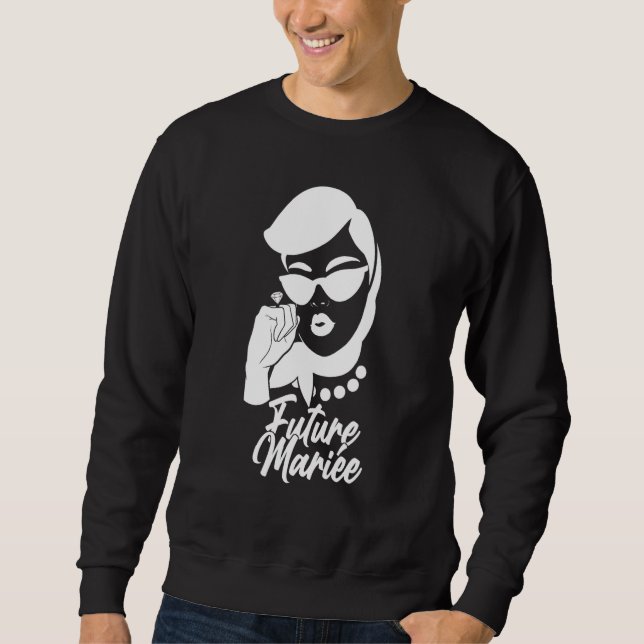 Bridge Junggeselinnen-Abschied Bridesmaid Future Sweatshirt (Vorderseite)