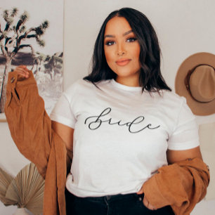 Bridge Niedlich Script Bachelorette/Brautparty Shi T-Shirt