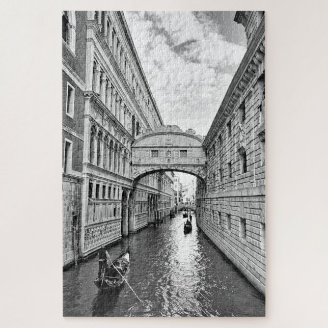 Bridge of Sighs w/gondolier Puzzle (Vertikal)