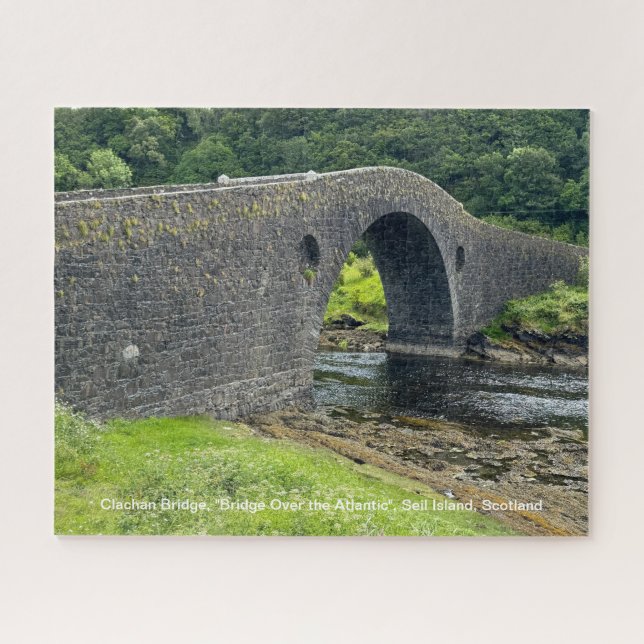 "Bridge Over Atlantic", Seil Island, Schottland Puzzle (Horizontal)