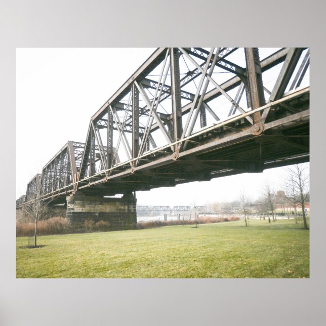 Bridge Over Scioto River Poster (Vorne)