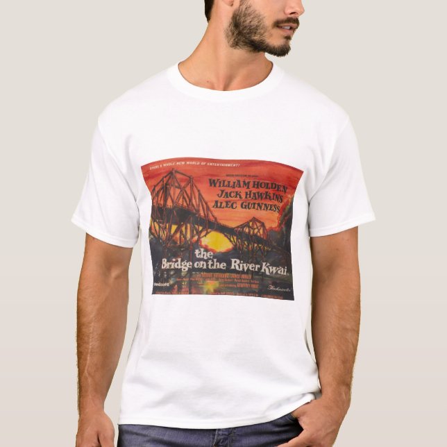 Bridge over the River Kwai classic poster  T-Shirt (Vorderseite)