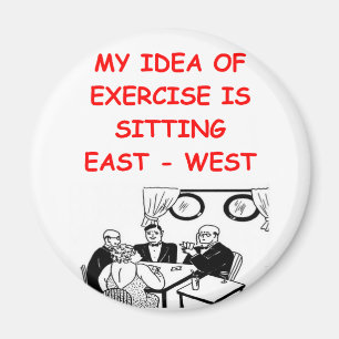 BRIDGE Player Witz Magnet