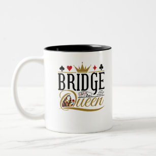 Bridge Queen Zweifarbige Tasse