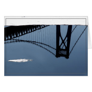 Bridge Reflektion Winter