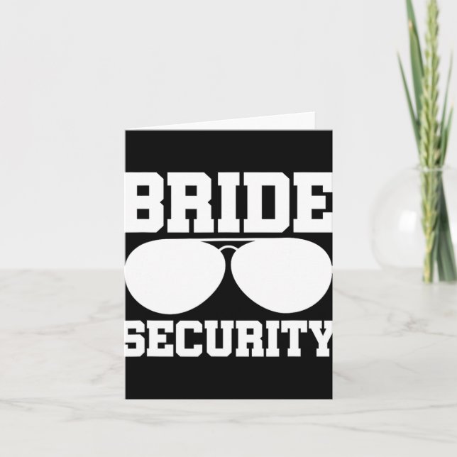Bridge Security Ring Bearer Wedding Party Kinder J Karte (Vorderseite)