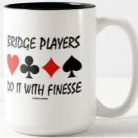 Bridge-Spieler machen das mit Finesse Vier-Karten-