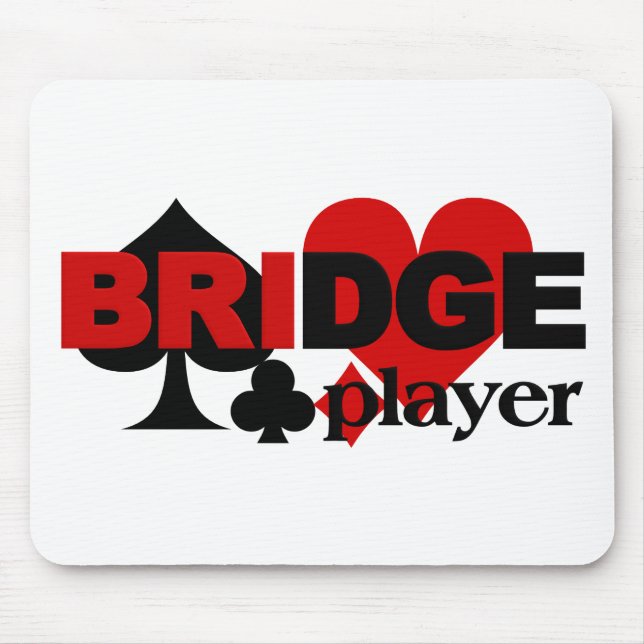 Bridge-Spieler mousepad (Vorne)