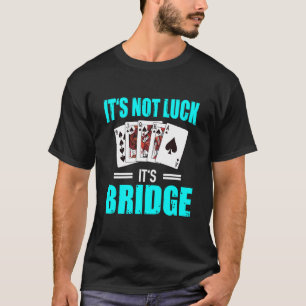 Bridge-Spieler-Zubehör Spielkarten Trick Taki T-Shirt