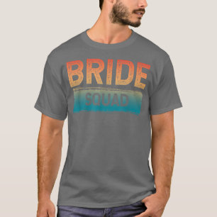 Bridge Squad I Do Crew Retro Junggeselinnen-Abschi T-Shirt