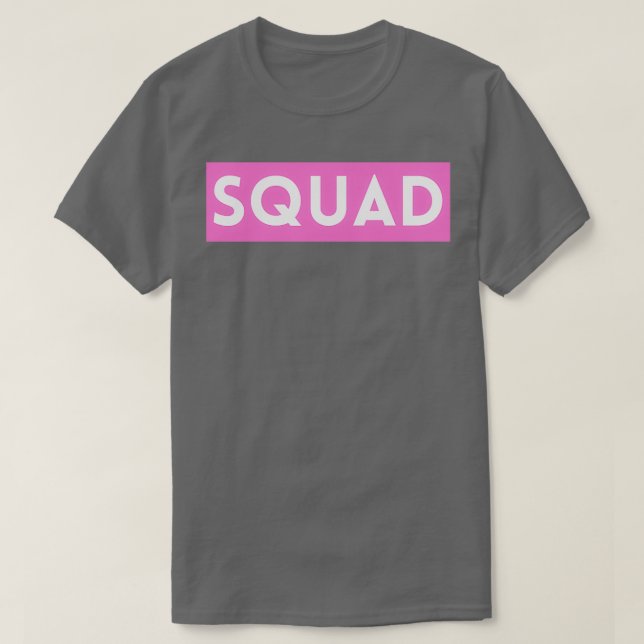 Bridge Squad Pink Junggeselinnen-Abschied Group Ce T-Shirt (Design vorne)