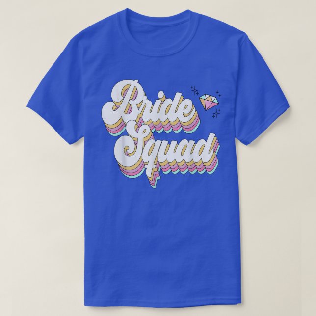 Bridge Squad s for Women Junggeselinnen-Abschied B T-Shirt (Design vorne)