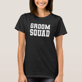 Bridge Squat Groom Bachelor Party T-Shirt
