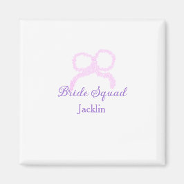 Bridge-Staffel Rosa Glitzer Bugstar Bräunungsname Magnet