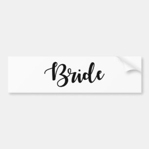Bridge Sticker Einfach handgeschriebener Schriftar Autoaufkleber
