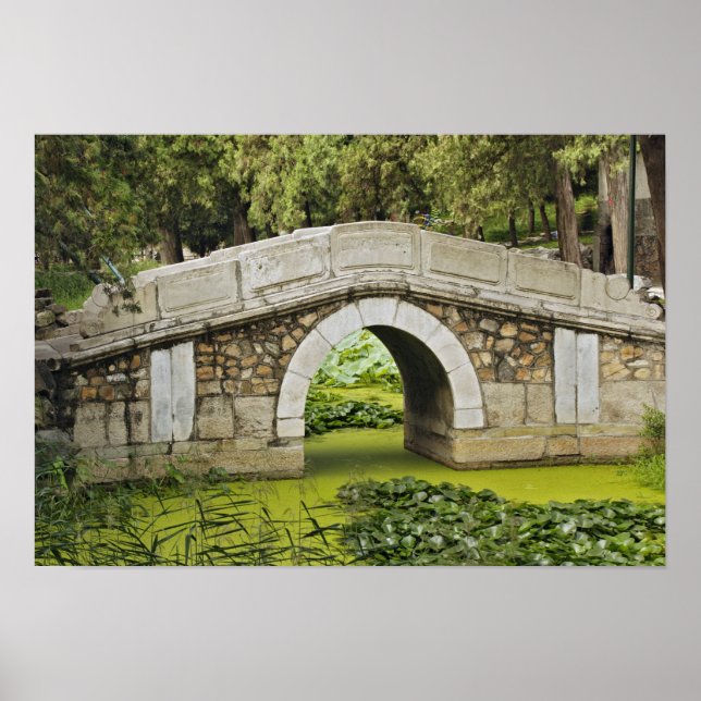 Bridge, Summer Palace, Peking, China Poster (Vorne)