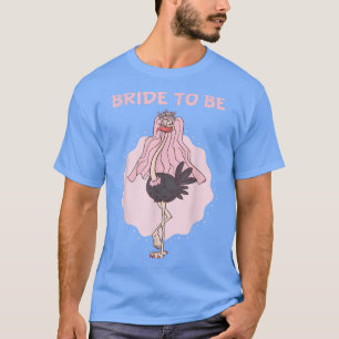 Bridge to be Bird Bouquet Wedding Hen Party T-Shirt