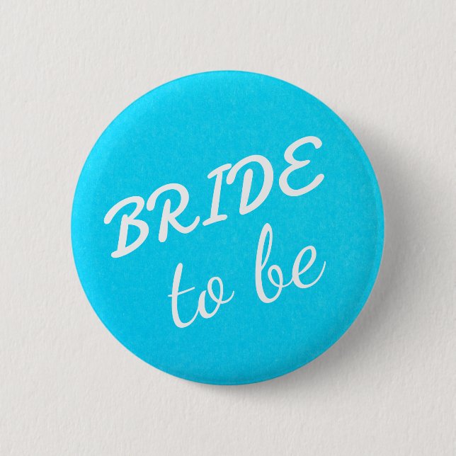 Bridge to be button türkise Blue (Vorderseite)
