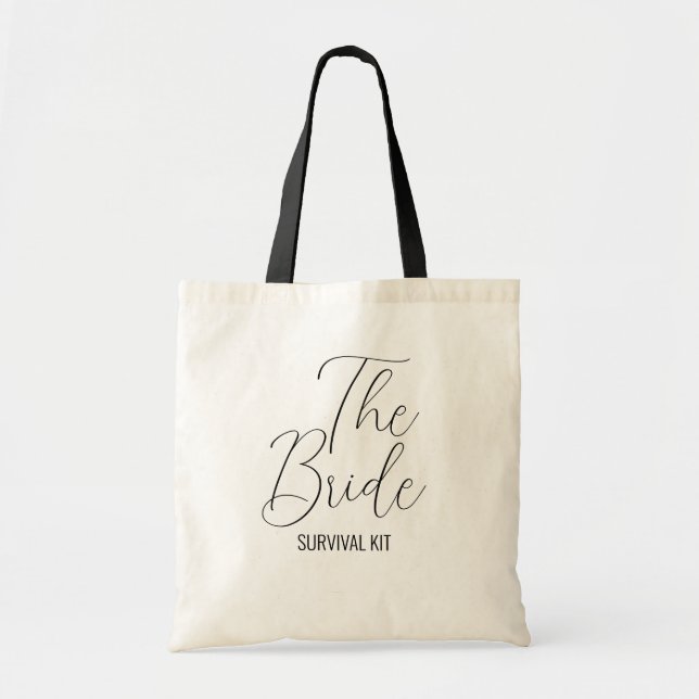 Bridge Überlebenskit Tote Bag Tragetasche (Vorne)