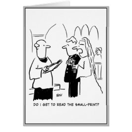 Bridge Will Karo Small Print Cartoon