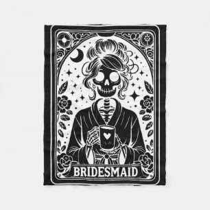 Bridgeaid Tarot Card Bridge Coven Gothic Bachelore Fleecedecke