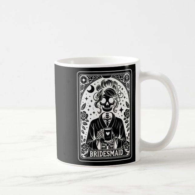 Bridgeaid Tarot Card Bridge Coven Gothic Bachelore Kaffeetasse (Rechts)