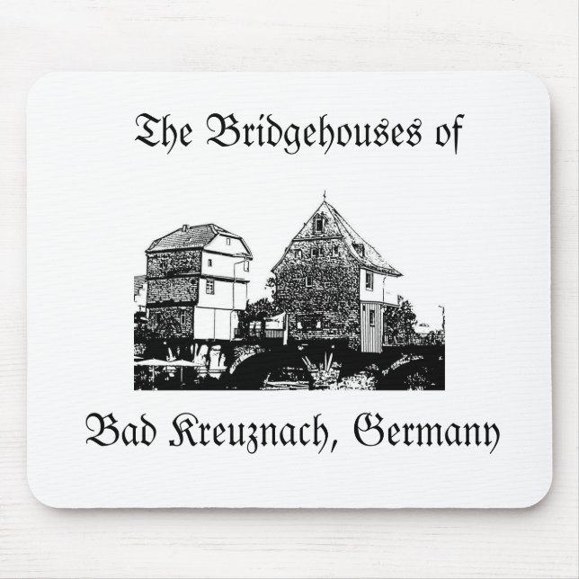 Bridgehouses Mausunterlage Mousepad (Vorne)