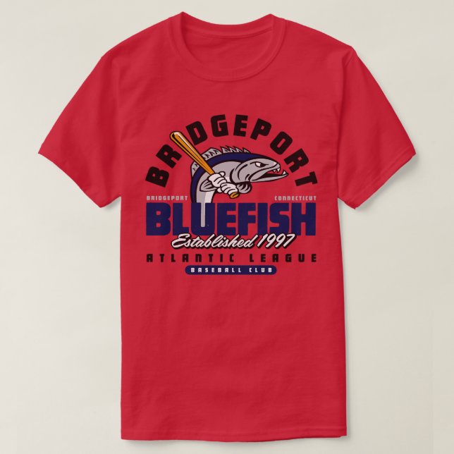 Bridgeport Bluefish T-Shirt (Design vorne)