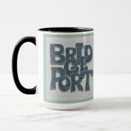 Bridgeport Connecticut Denim Tasse