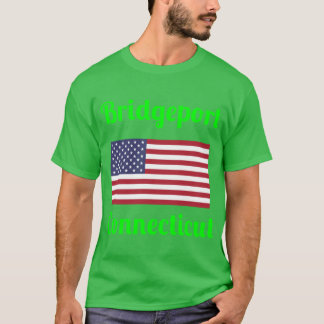 Bridgeport Connecticut Stilvolle Prints T-Shirt