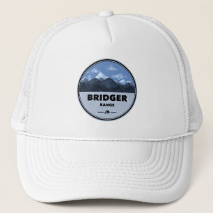 Bridger Range Montana Camping Truckerkappe