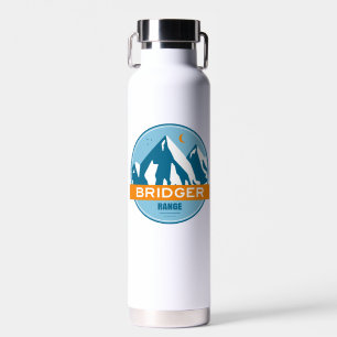 Bridger Range Montana Sterne Mond Trinkflasche