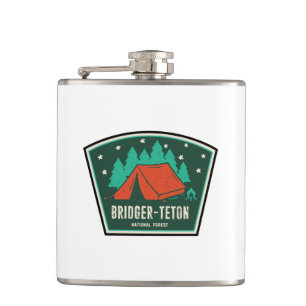 Bridger-Teton National Forest Camping Flachmann