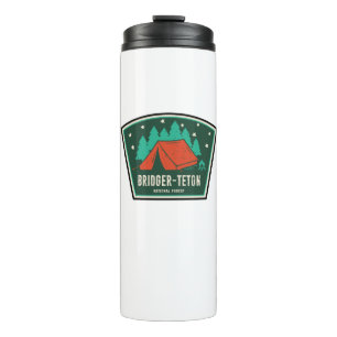 Bridger-Teton National Forest Camping Thermosbecher
