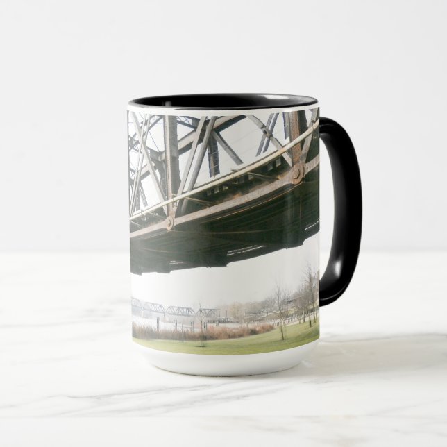 Bridger über Scioto River Tasse (VorderseiteRechts)