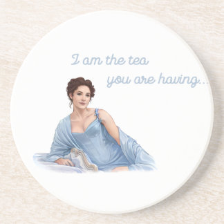 Bridgerton inspiriert getränkeuntersetzer