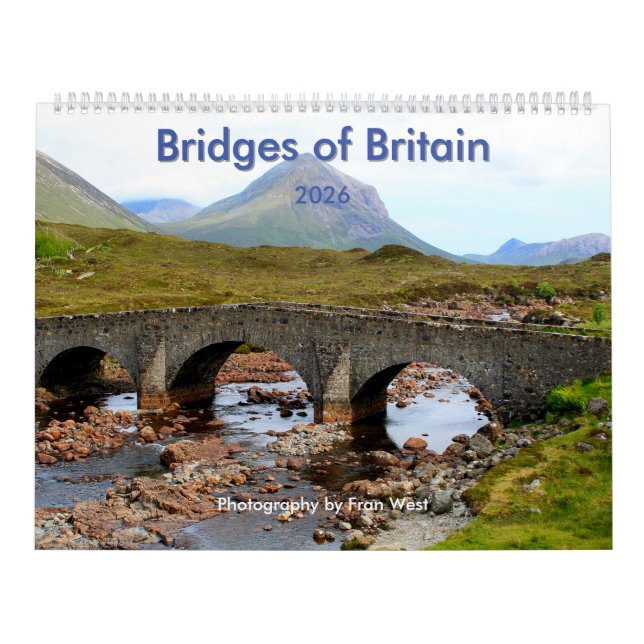 Bridges of Britain 2026 Calendar Kalender (Titelbild)