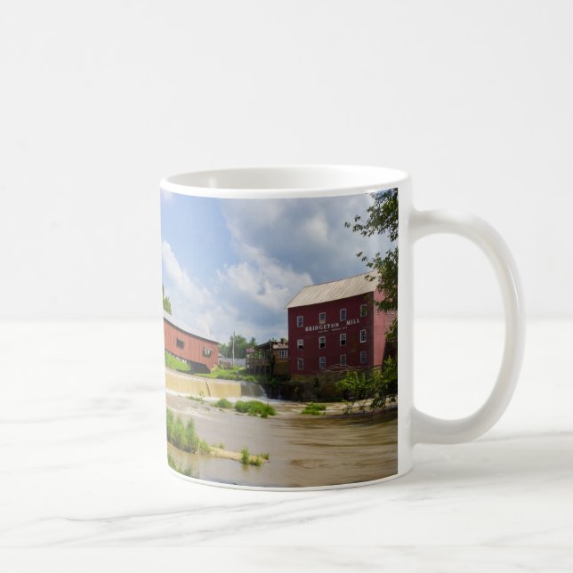Bridgeton Bridge und Mill Coffee Tasse (Rechts)