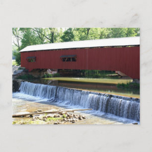 Bridgeton Covered Bridge Postkarte