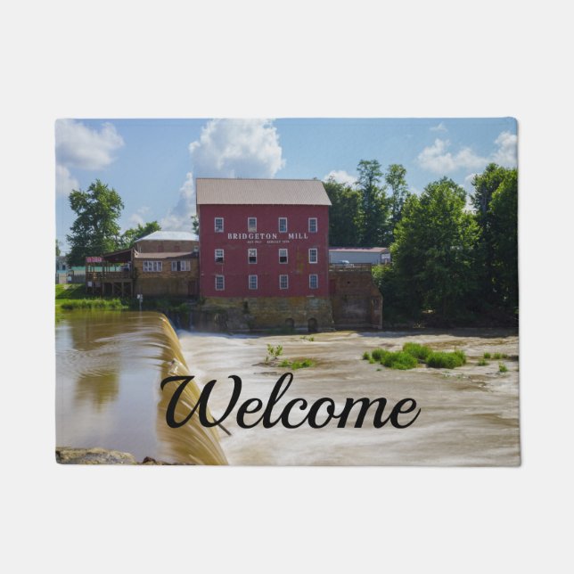 Bridgeton Mill Welcome Doormat Fußmatte (Vorderseite)