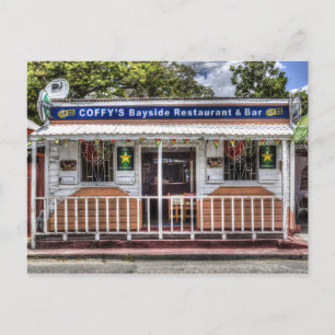 Bridgetown Barbados Bar Postkarte